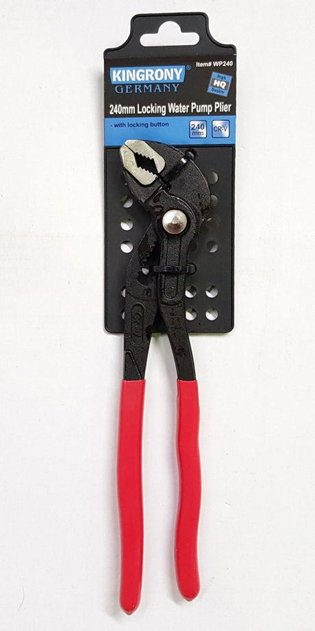 WATER PUMP PLIERS | BUTTON LOCKING | 240 MM (WP240)