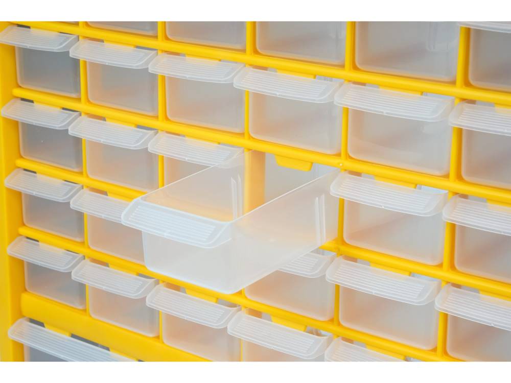 STORAGE CABINET WITH VISIBLE BINS (78780)