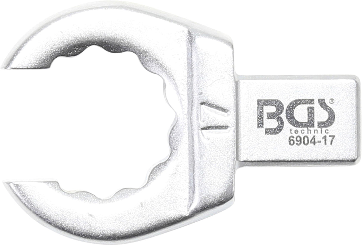 PUSH FIT RING SPANNER | OPEN TYPE | 17 MM | SQUARE SIZE 9 X 12 MM (6904-17)
