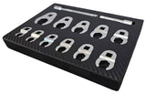 SIDE WRENCH SET | 10 MM (3/8") | CR-MO | 10 - 22 MM | 13 PCS. (SK82913S)