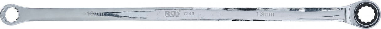 RATCHET RING WRENCH AND RING SPANNER | EXTRA LONG | 13 MM (7243)