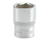 SOCKET 13MM 1/4" 6PT CV REGULAR (YT-1412)
