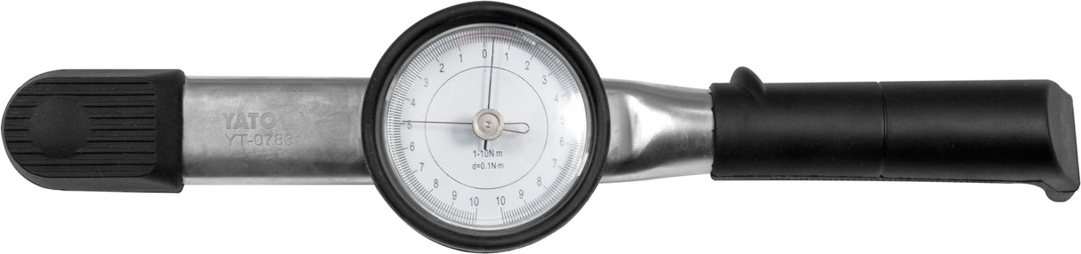 DIAL TORQUE WRENCH 1/4"  0-10NM (YT-07831)