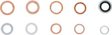 SEAL RING ASSORTMENT | COPPER, ALUMINUM, NYLON | 250 PCS. (85225)