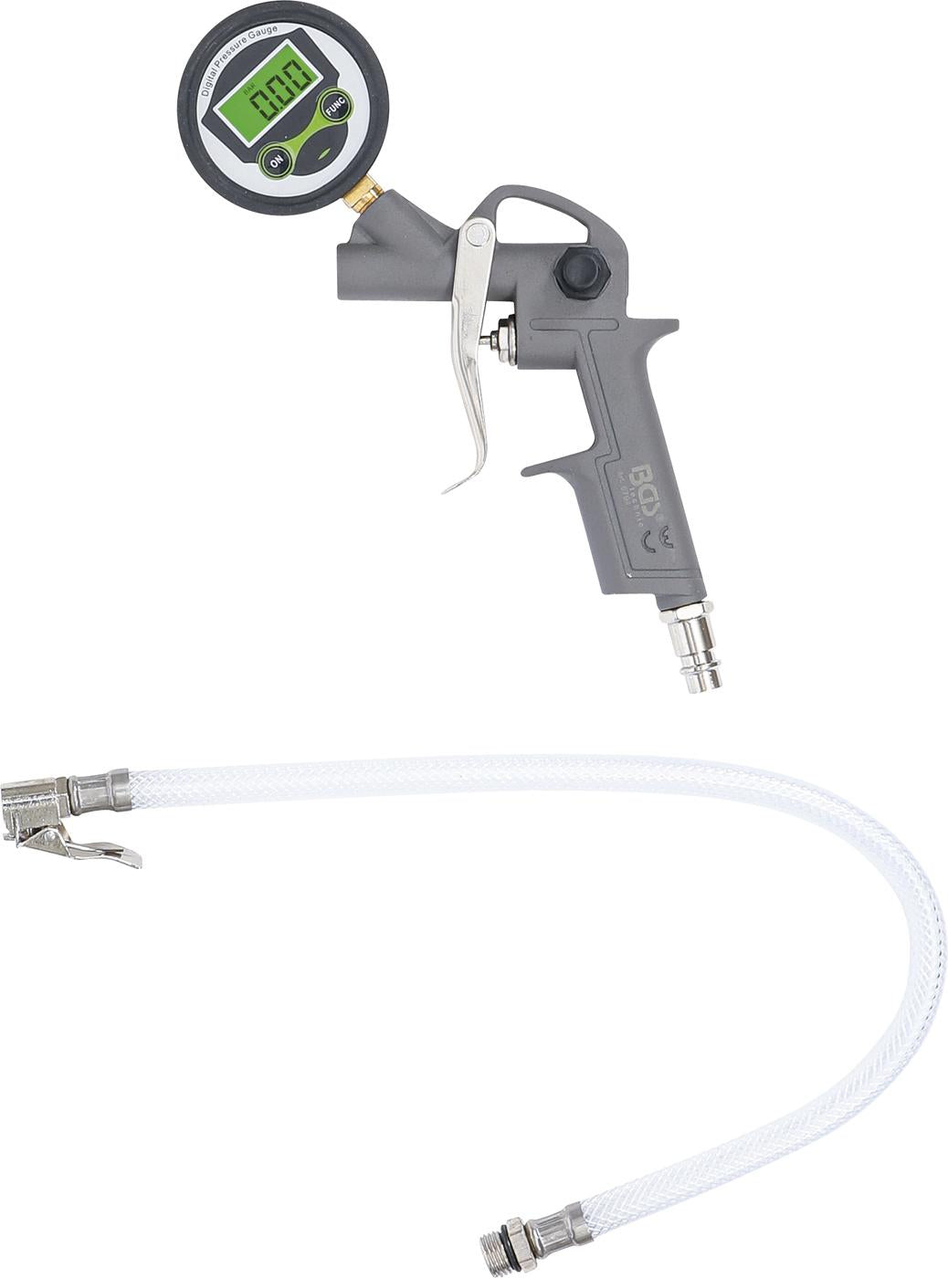 PISTOL-GRIP AIR INFLATOR | DIGITAL | 0 - 8 BAR (6794)