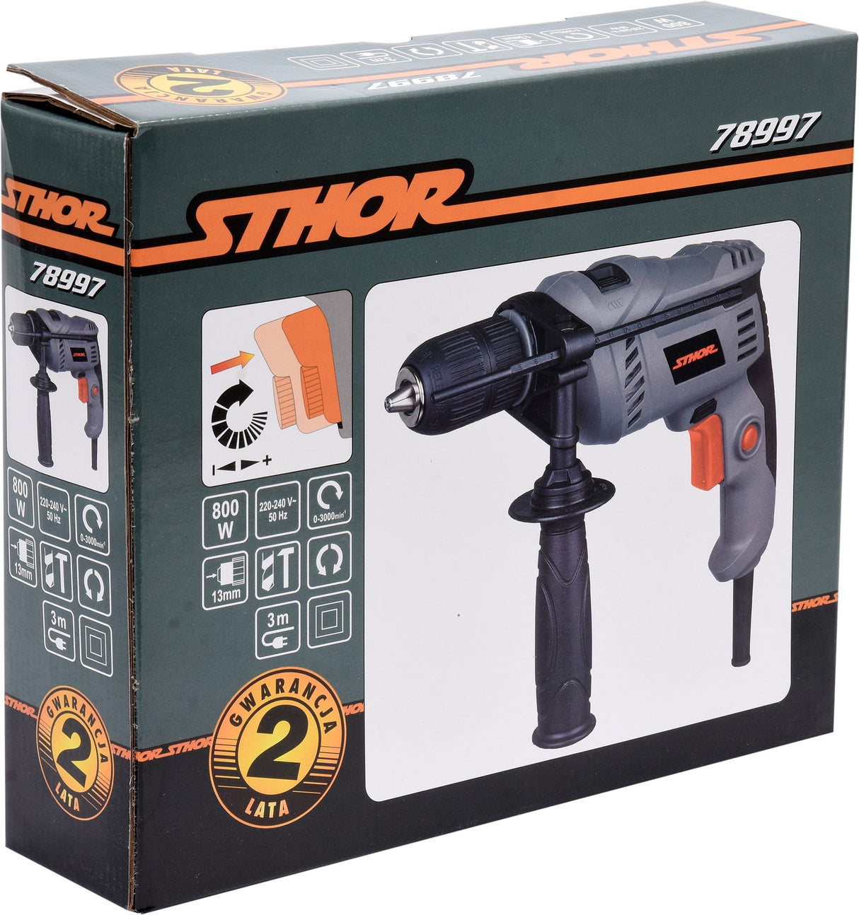 IMPACT DRILL 800W (78997)