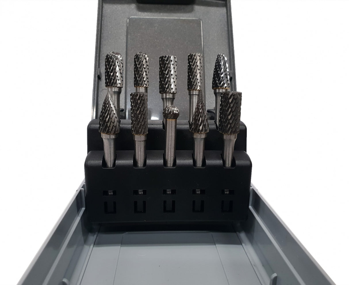 TUNGSTEN CARBIDE DIAMOND BURR SET | 10 PCS. (SK1623)