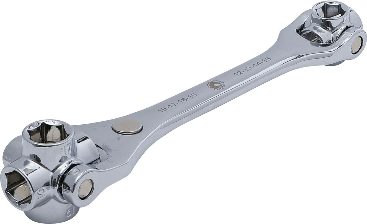 SPECIAL WRENCH | 8-IN-1 | HEXAGON 12 - 19 MM (7075)