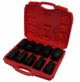 LONG IMPACT SOCKETS HEX | 25 MM (1") | 17 - 41 MM | 10 PCS. (ES-5826)