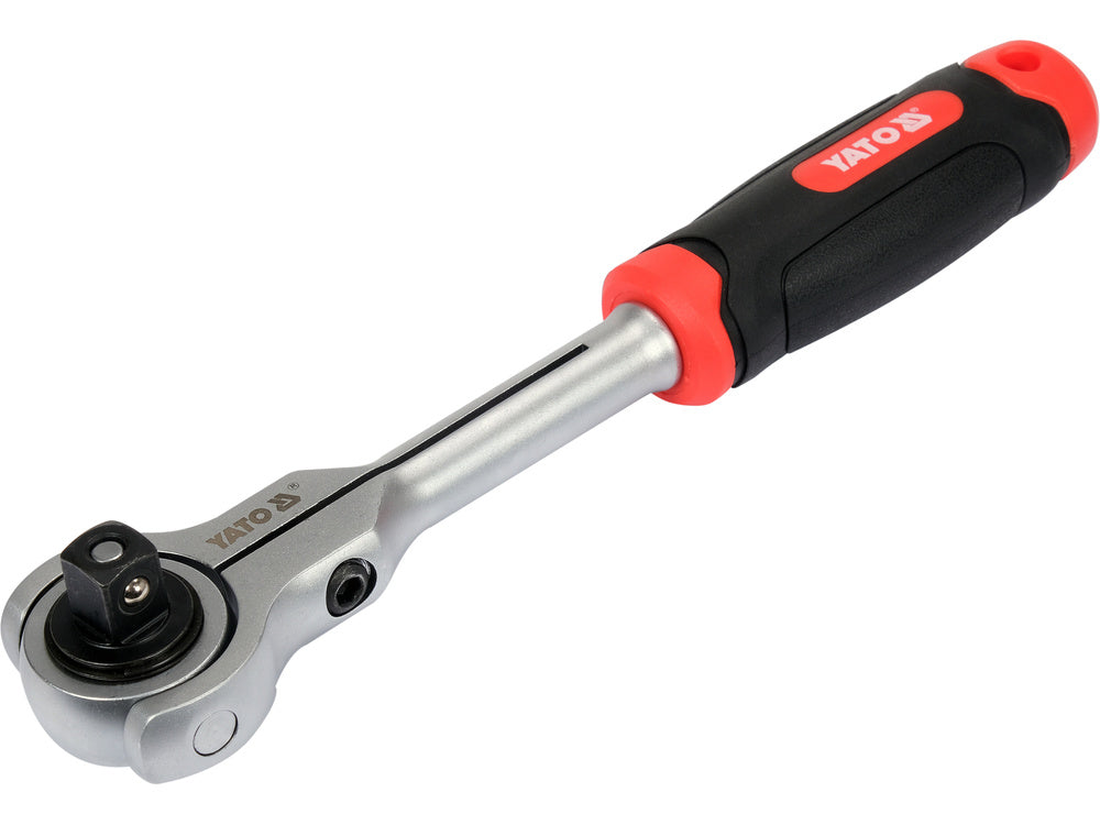FLEXIBLE RATCHET HANDLE W.ROUND HEAD 1/2 (YT-07202)
