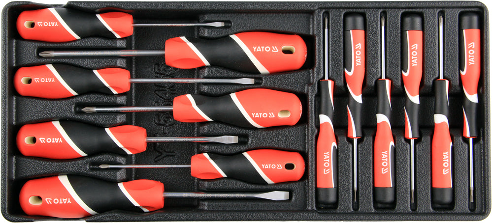 SCREWDRIVERS, 13 PCS SET (YT-55455)