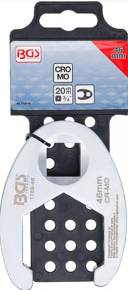 CROWFOOT SPANNER | 20 MM (3/4") DRIVE | 46 MM (1759-46)