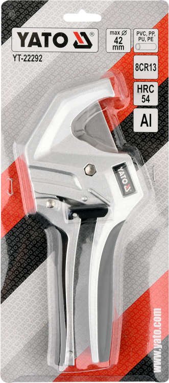 PVC PIPE CUTTER 42MM V-CUT (YT-22292)