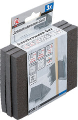 ABRASIVE SPONGE SET | K 46, 80, 120 | 3 PCS. (80821)