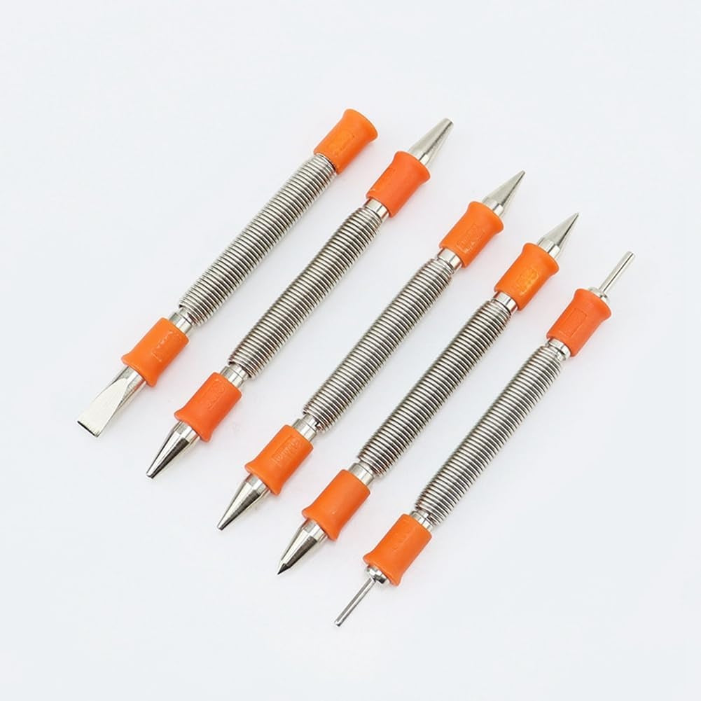 AUTOMATIC CENTER PUNCH SET | DOUBLE HEADED | 5 PCS. (DCP5S)