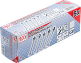 RATCHET COMBINATION WRENCH SET | OPEN | 5 PCS. (30836)