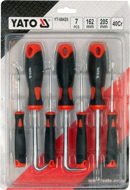 UNIVERSAL HOOK AND PICK SET 7 PCS (YT-08425)