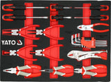 TOOL KIT: SCREWDRIVERS | HEX KEYS | PLIERS | 24 PCS (YT-55495)