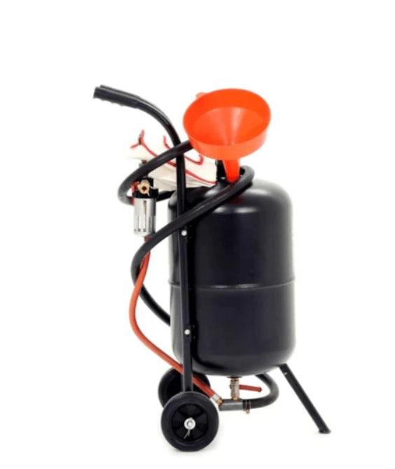 SANDBLASTER ON WHEELS | 10 GALLONS / 38 L (HH38G)