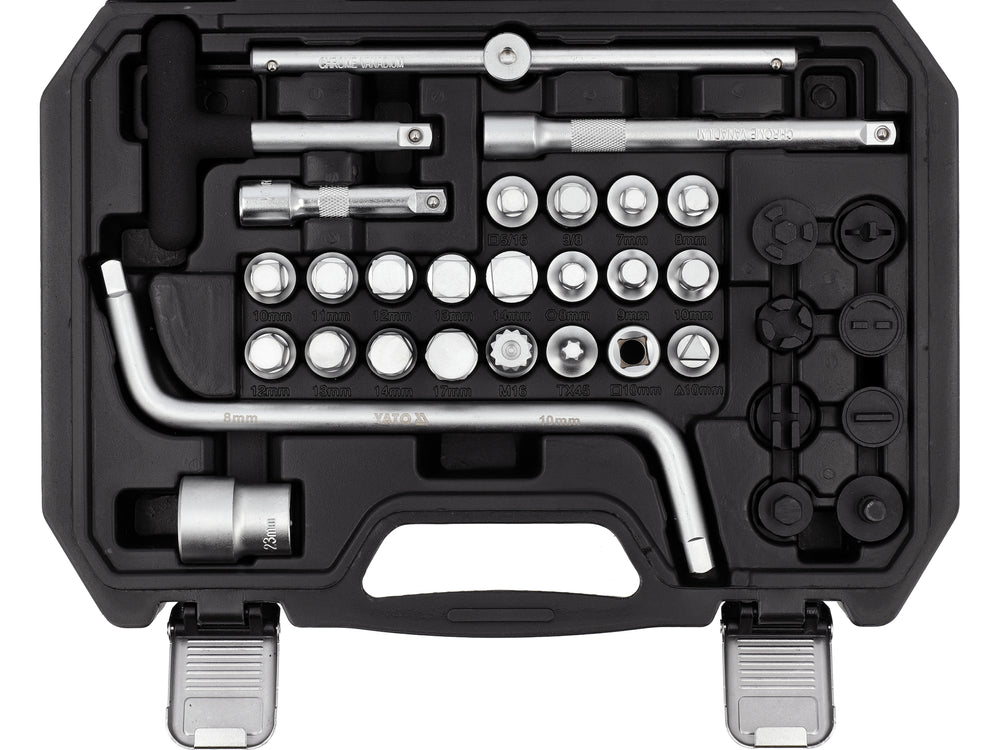 OIL DRAIN PLUG KEY SET | 34 PCS (YT-05999)