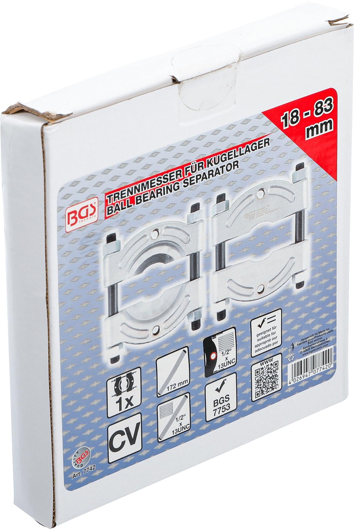 BALL BEARING SEPARATOR | 18 - 83 MM (7742)