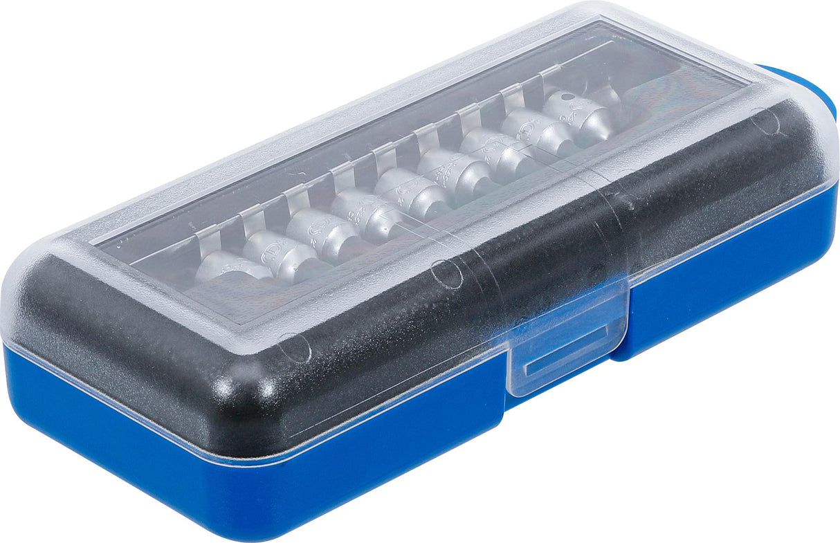 BIT SOCKET | 6.3 MM (1/4") DRIVE | TS-STAR TAMPERPROOF (FOR TORX PLUS) | 9 PCS. (2355)