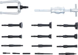 BLIND HOLE BEARING PULLER SET | 16 PCS. (7715)