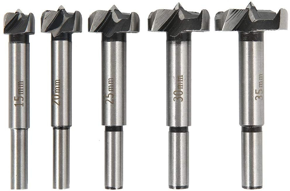 WOOD ROUTER BIT SET | 15-35 MM | 5 PCS. (SK1630)