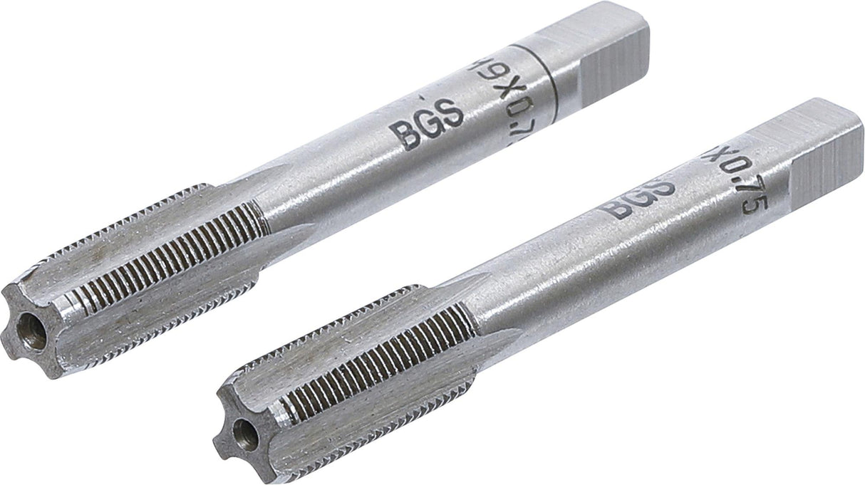 TAPS | FIRST AND FINAL THREAD | M9 X 0.75 | 2 PCS. (M9X0.75-B)