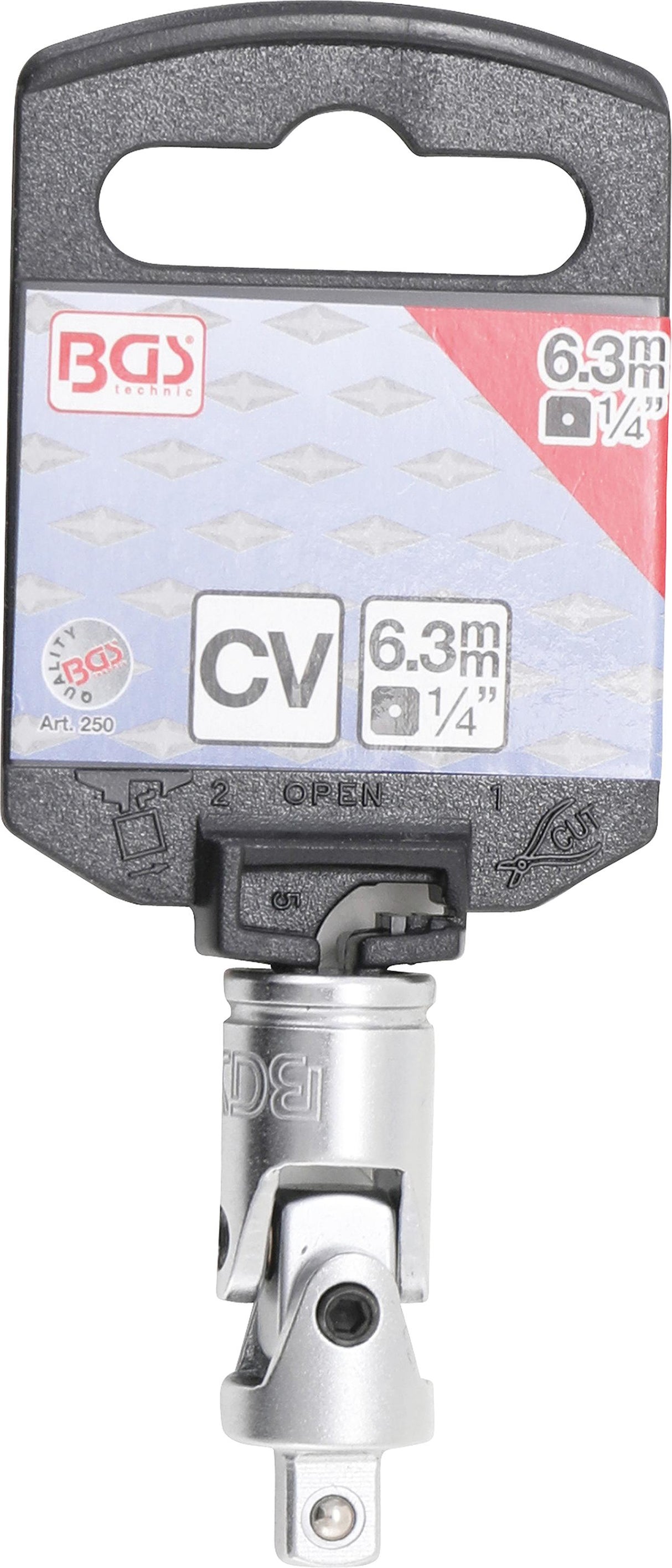 UNIVERSAL JOINT | 6.3 MM (1/4") (250)