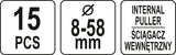 BEARING EXTRACTOR SET (YT-25390)