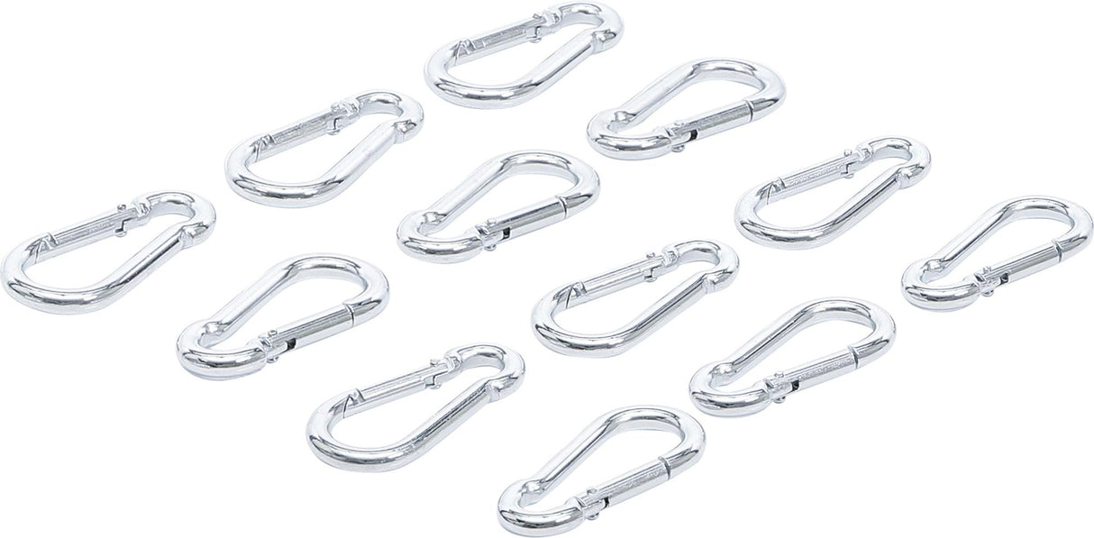 SNAP HOOKS SET | 50 X 5 MM | 12 PCS. (85790)