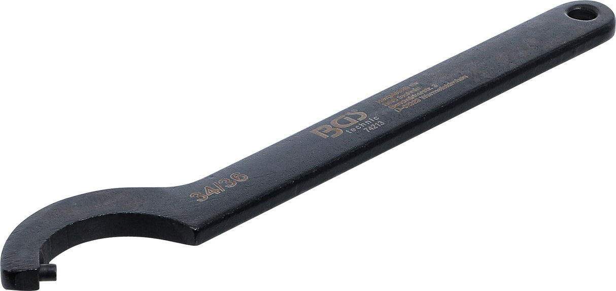 HOOK WRENCH WITH PIN | 34 - 36 MM (74213)