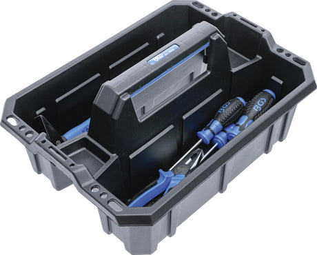 TOOL CARRYING CASE | REINFORCED PLASTIC | INCL. TOOL ASSORTMENT | 11 PCS. (70225)