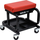 SHOP ROLLER SEAT STOOL WITH TOOL TRAY (YT-08791)