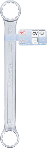 DOUBLE RING SPANNER | EXTRA FLAT | 21 X 23 MM (30340B)