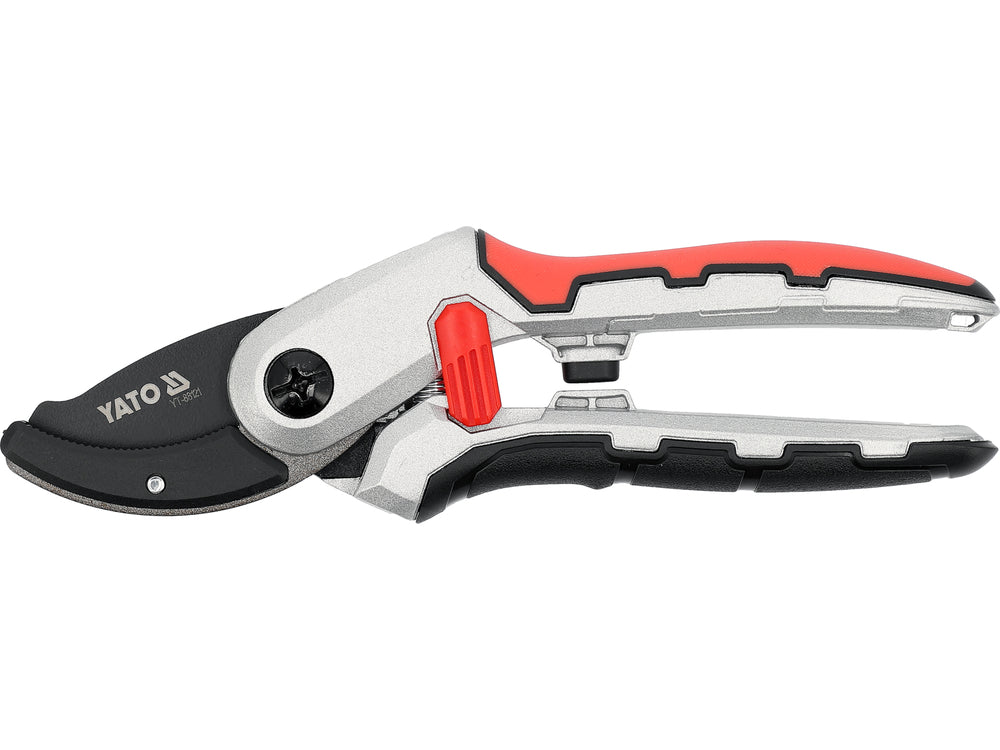 SECATEURS WITH LOCK | 205 MM | FOR BRANCHES UP TO 20 MM IN DIAMETER (YT-88121)