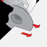 OSCILATING  MULTITOOL 18V - 2AH (YT-82818)