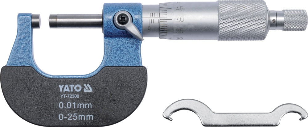 MECHANICAL MICROMETER 0-25MM/0.01MM (YT-72300)