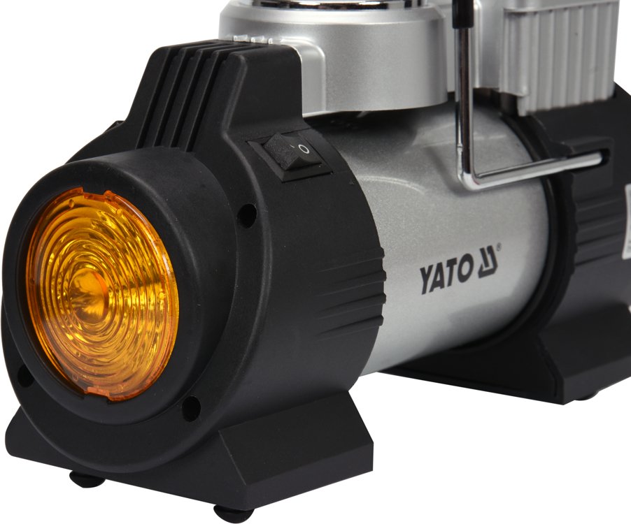 CAR AIR COMPRESSOR WITH LED LIGHT 180W (YT-73460)