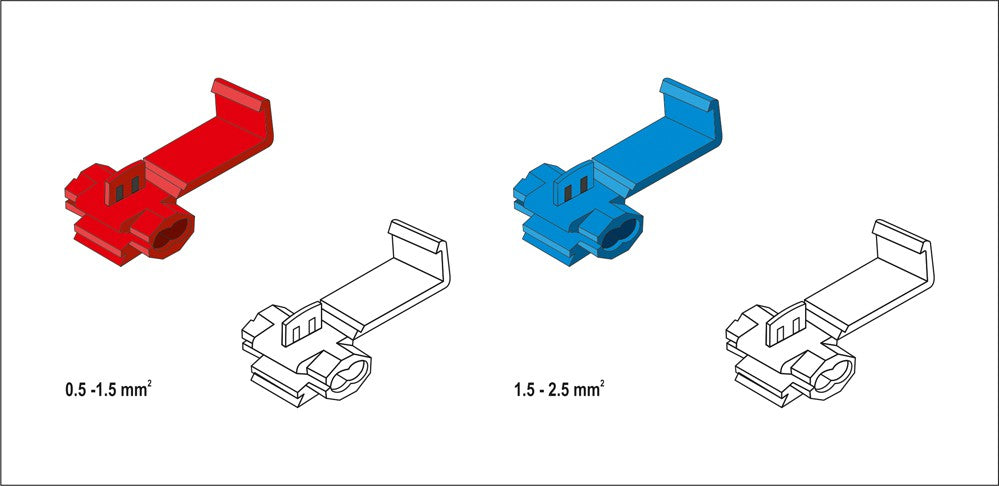 TERMINAL CONNECTORS 50PCS SET (YT-06868)