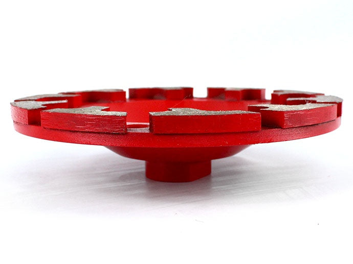 DIAMOND GRINDING DISC | PLATE TYPE | T-ROW | M14X125 MM (TF0125)