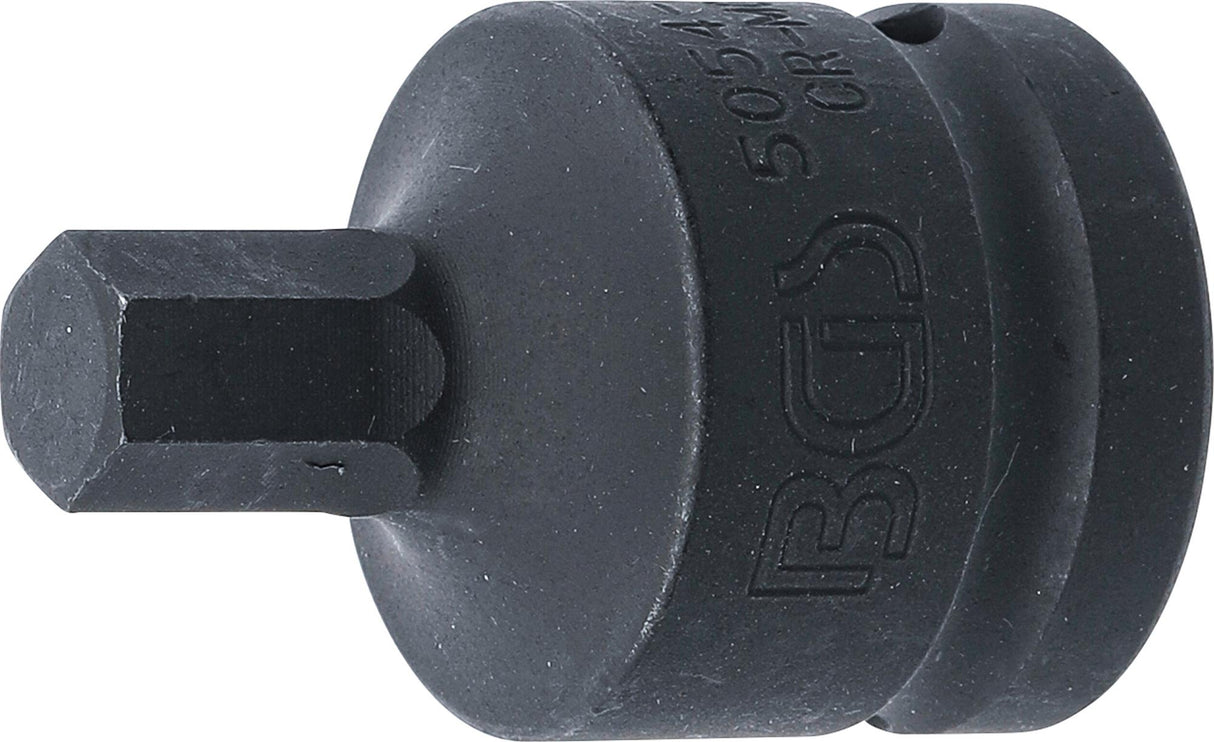 IMPACT BIT SOCKET | LENGTH 55 MM | 20 MM (3/4") DRIVE | INTERNAL HEXAGON 12 MM (5054-12)