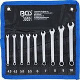 COMBINATION SPANNER SET | 4 - 10 MM | 9 PCS. (30551)