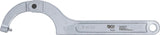 ADJUSTABLE HOOK WRENCH WITH PIN | 80 - 120 MM (74230)