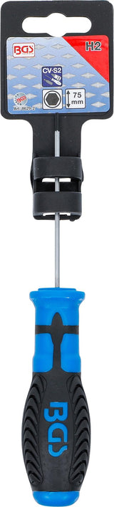 SCREWDRIVER | INTERNAL HEXAGON 2 MM | BLADE LENGTH 75 MM (8629-2)