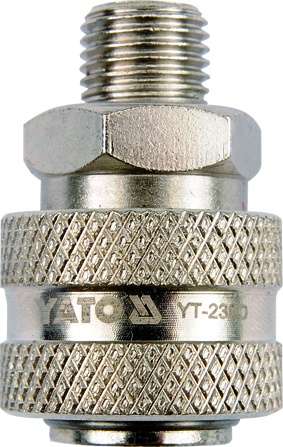 QUICK COUPLER 1/2"(M)X1/4"(F) (YT-2392)