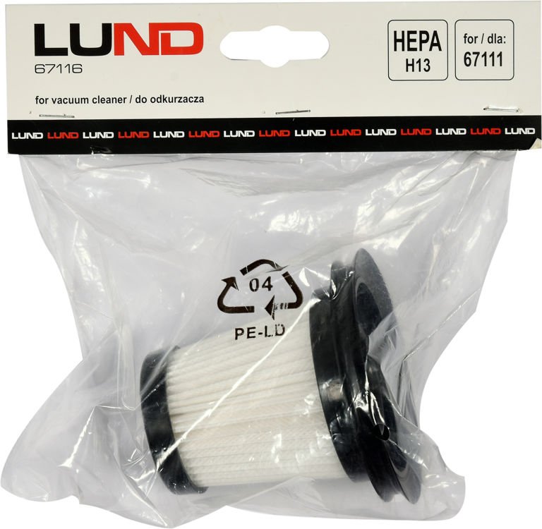 FILTER HEPA H13 FOR ITEM 67111, 67112 (67116)