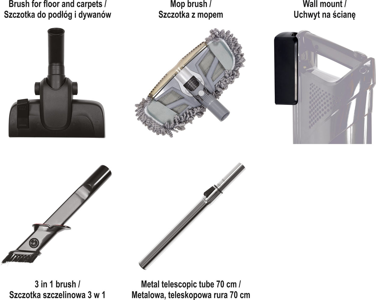 HANDHELD VACUUM CLEANER 800W 1L (67110)