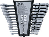 RATCHET COMBINATION WRENCH SET | ADJUSTABLE | 8 - 19 MM | 12 PCS. (6546)